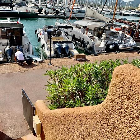 Yachts View, 100M Beach Saint-Tropez, Fiber Wifi High Speed Lägenhet Cogolin Exteriör bild