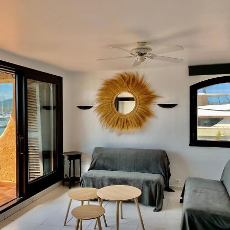 Yachts View, 100M Beach Saint-Tropez, Fiber Wifi High Speed Lägenhet Cogolin Exteriör bild