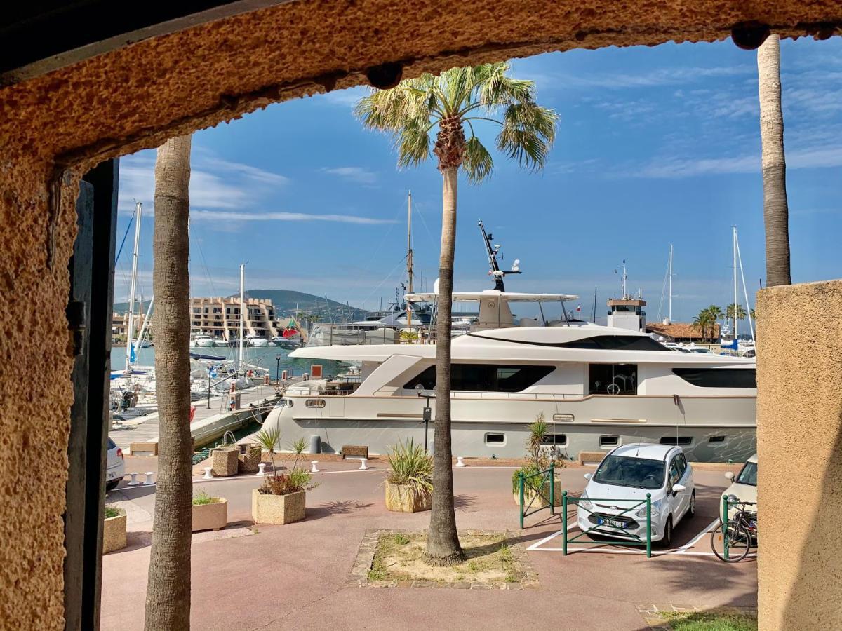 Yachts View, 100M Beach Saint-Tropez, Fiber Wifi High Speed Lägenhet Cogolin Exteriör bild