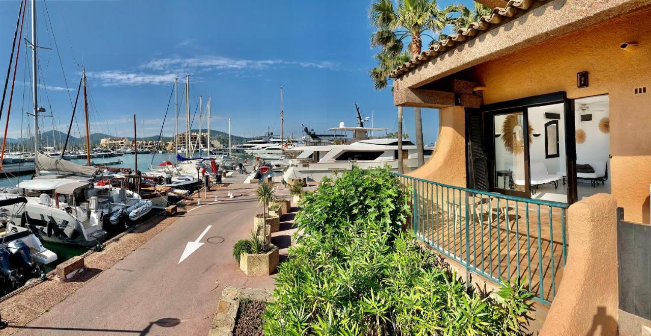 Yachts View, 100M Beach Saint-Tropez, Fiber Wifi High Speed Lägenhet Cogolin Exteriör bild