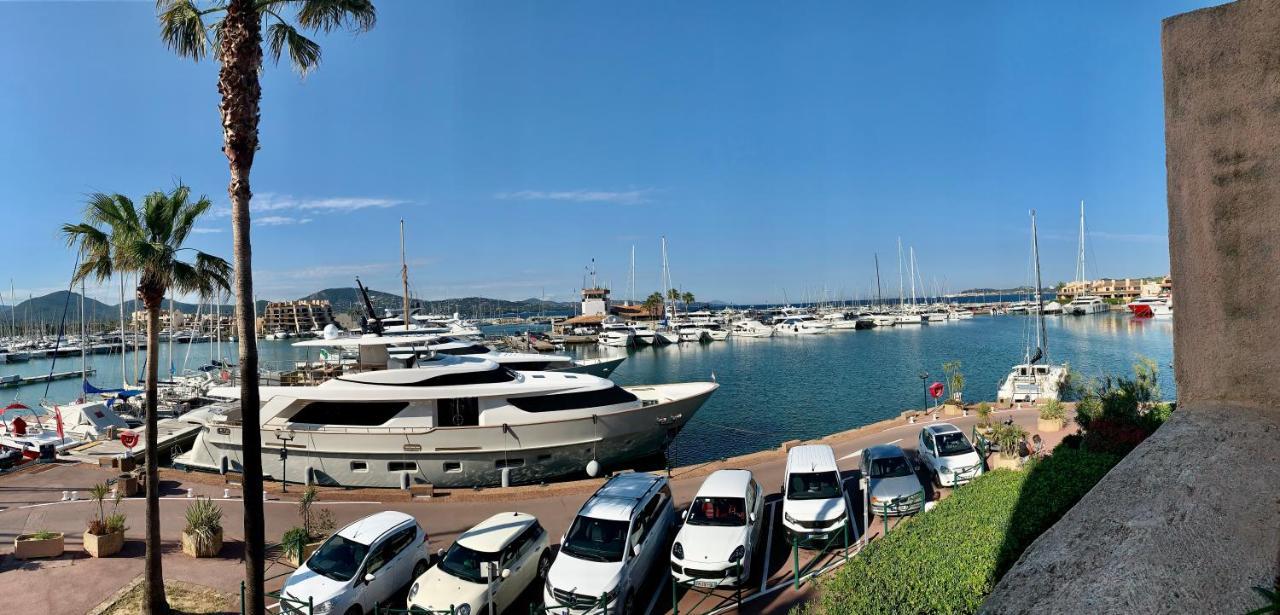 Yachts View, 100M Beach Saint-Tropez, Fiber Wifi High Speed Lägenhet Cogolin Exteriör bild